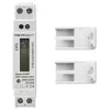 Jednofázový elektromer QOLTEC 50887 1-fázový 230V LCD tenký