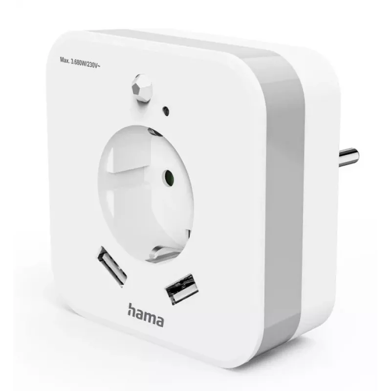 Zásuvné nočné svetlo Hama 00223507 teplá biela LED 3000K