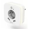 Zásuvné nočné svetlo Hama 00223507 teplá biela LED 3000K