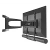 Držiak reproduktora Hama 00220884 čierny TV držiak 20 kg nosnosť
