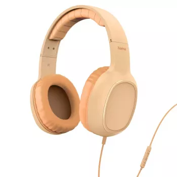 Hama Fun C headset káblový cez hlavu hovory/hudba USB Type-C oranžový