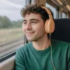 Hama Fun C headset káblový cez hlavu hovory/hudba USB Type-C oranžový