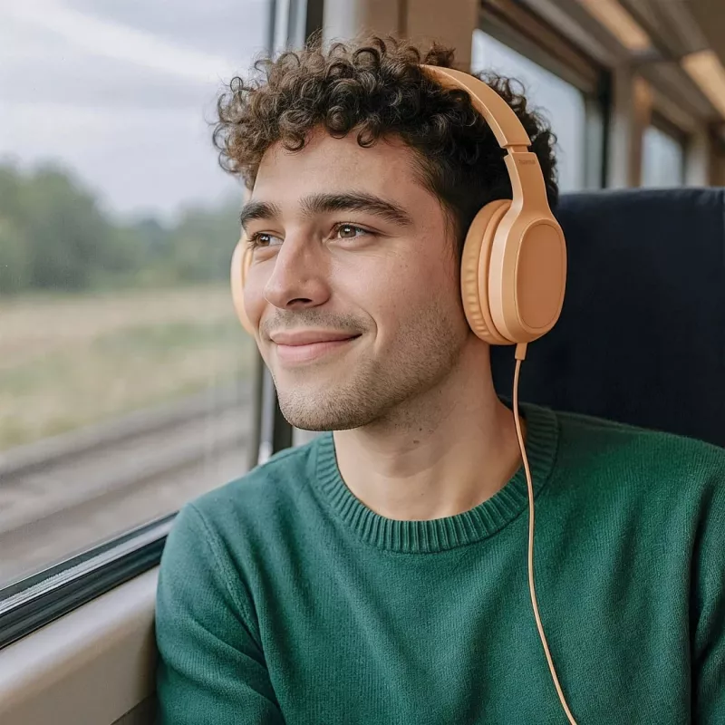 Hama Fun C headset káblový cez hlavu hovory/hudba USB Type-C oranžový