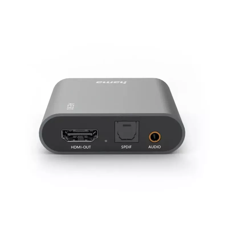 Audio splitter Hama 00205100 strieborný HDMI 3,5 mm