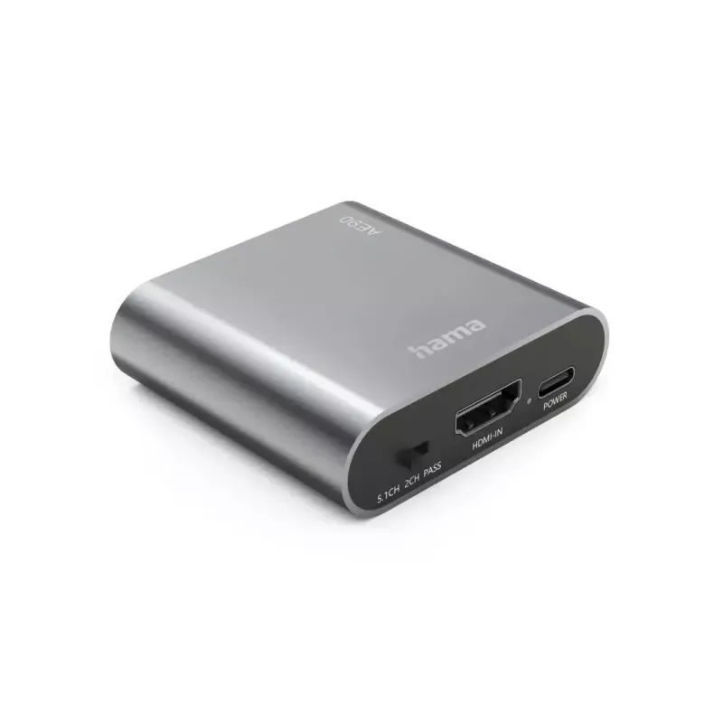 Audio splitter Hama 00205100 strieborný HDMI 3,5 mm