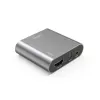 Audio splitter Hama 00205100 strieborný HDMI 3,5 mm