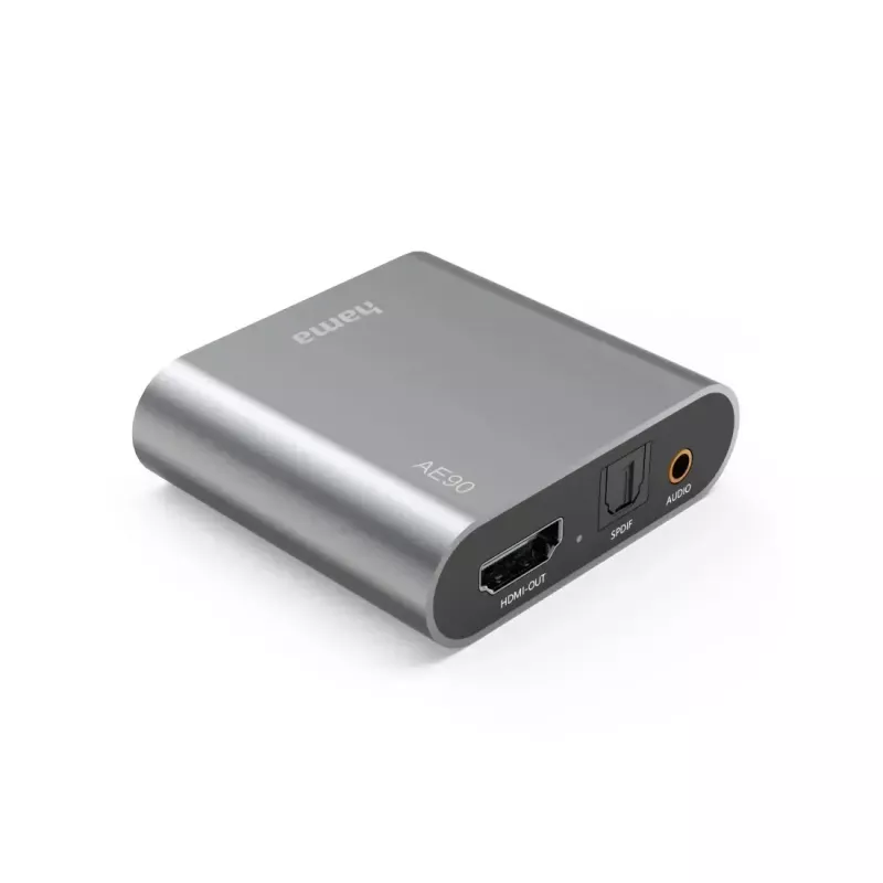 Audio splitter Hama 00205100 strieborný HDMI 3,5 mm