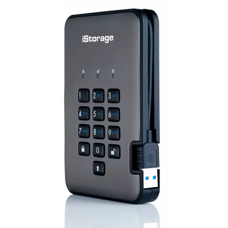 iStorage diskAshur PRO2 1 TB USB 3.2 externý pevný disk