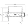 Nástenný držiak InLine 23117A pre TFT LED Plasma 32-70 palcov
