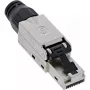 InLine RJ45 konektor samec Kat.8.1 2000MHz, konfigurovateľný v teréne, tienený, s skrutkovacím krytom