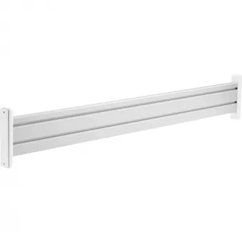 InLine Slatwall panel hliník, pre montáž na stôl, 1 m