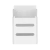 InLine Slatwall box na sponky, biely, oceľ, 1 kg, 68x70x100 mm