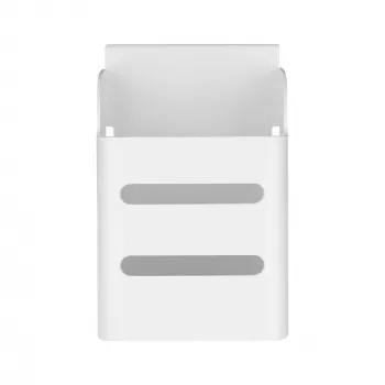 InLine Slatwall box na sponky, biely, oceľ, 1 kg, 68x70x100 mm