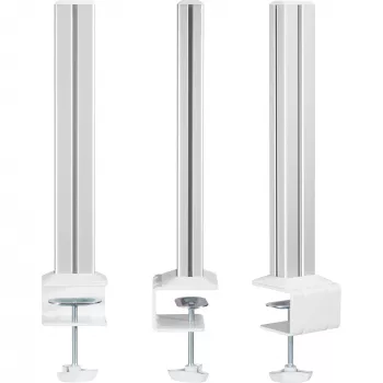 Stĺpik InLine 23181B hliník biela 43 mm výška sada 2 ks
