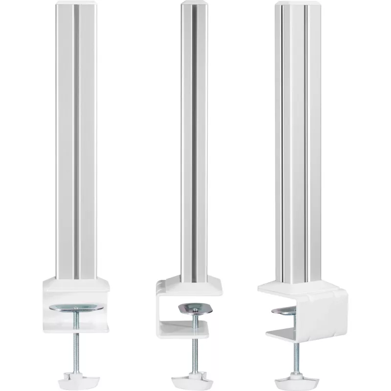 Stĺpik InLine 23181B hliník biela 43 mm výška sada 2 ks