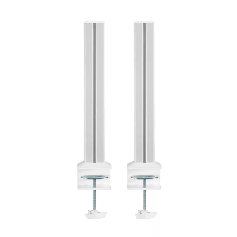 Stĺpik InLine 23181B hliník biela 43 mm výška sada 2 ks