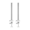 Stĺpik InLine 23181B hliník biela 43 mm výška sada 2 ks