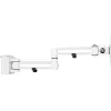 InLine držiak monitora na slatwall dlhý biely 8 kg 17 palcov