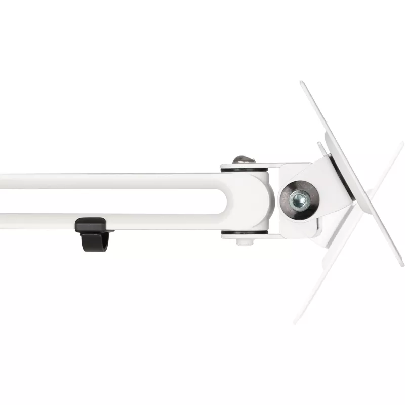 InLine držiak monitora na slatwall dlhý biely 8 kg 17 palcov