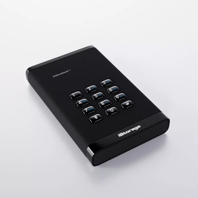 HDD iStorage 1TB USB 3.2 Gen 1 diskAshur3 čierny