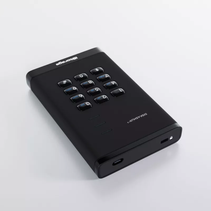 HDD iStorage 1TB USB 3.2 Gen 1 diskAshur3 čierny
