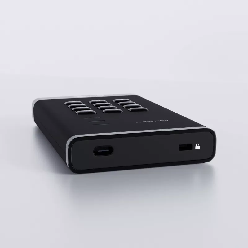 HDD iStorage 1TB USB 3.2 Gen 1 diskAshur3 čierny