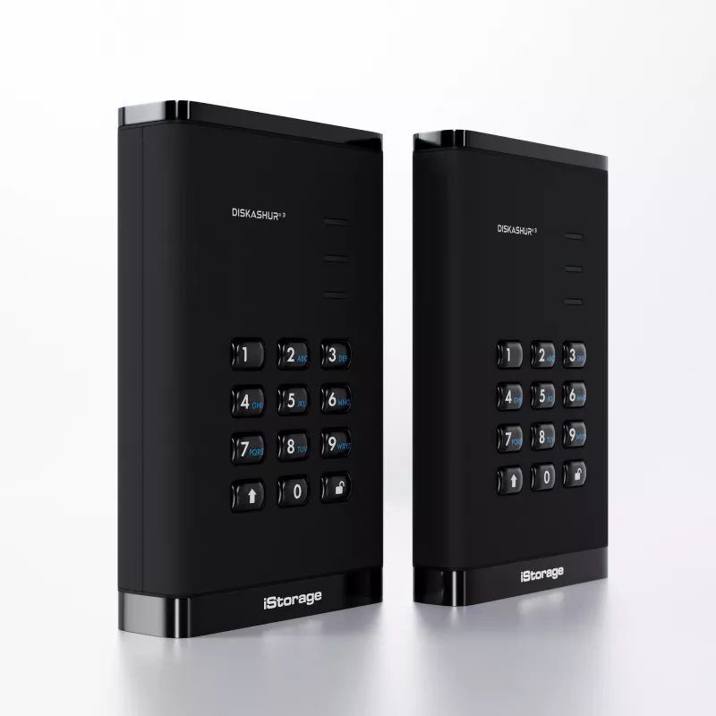HDD iStorage 1TB USB 3.2 Gen 1 diskAshur3 čierny