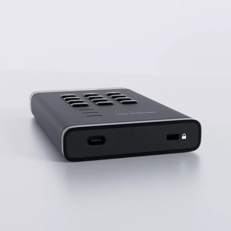 SSD disk iStorage 4 TB 2,5 palca USB Type-A USB Type-C IS-DAP3-256-SSD-4000-F