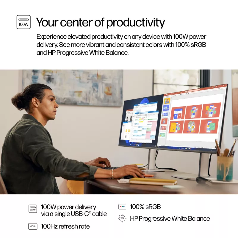 HP Series 5 Pro 27 palcov QHD USB-C monitor - 527pu