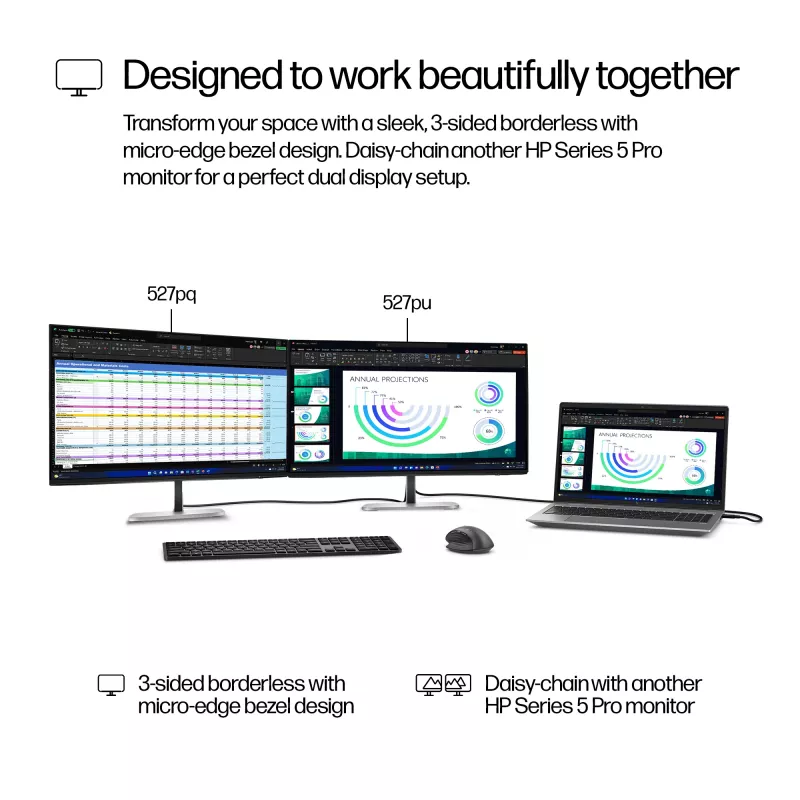 HP Series 5 Pro 27 palcov QHD USB-C monitor - 527pu