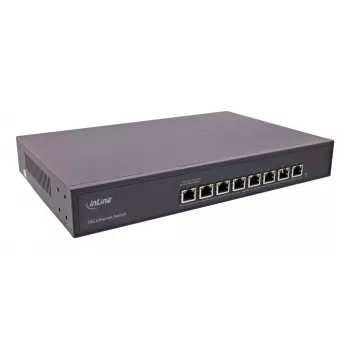 InLine 32308A sieťový switch unmanaged 10G Ethernet (100/1000/10000) čierny