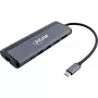 InLine 8-in-1 USB-C Multihub, HDMI, DP, USB 3.2, PD 3.0 100W, MST