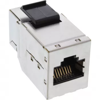 InLine RJ45 Keystone modul samica-samica SNAP-In Cat.6A STP