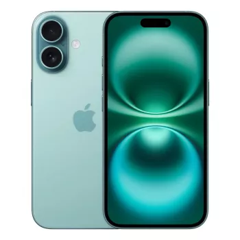 Smartphone Apple iPhone 16 — 6,1 palca (15,5 cm), A18, 128 GB, Dual-SIM, 48 MP duálny zadný fotoaparát, Teal