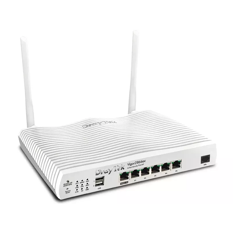Stolný router DrayTek Vigor 2866AX Dualband Wi-Fi 6