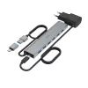 Hama 00200137 rozbočovač USB 3.2 Gen 1 (3.1 Gen 1) Type-A + Type-C 5000 Mbit/s antracit