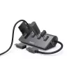 Hama 00200140 dokovacia stanica/port replikátor pre notebook USB 3.2 Gen 1 (3.1 Gen 1) Type-A antracit, čierna