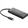 InLine USB 3.2 Gen.1 hub, USB-C na 2 porty USB-C a 3 porty USB-A, bez napájacieho zdroja