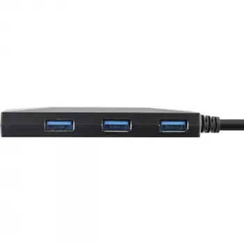 InLine USB 3.2 Gen.1 hub, USB-C na 2 porty USB-C a 3 porty USB-A, bez napájacieho zdroja