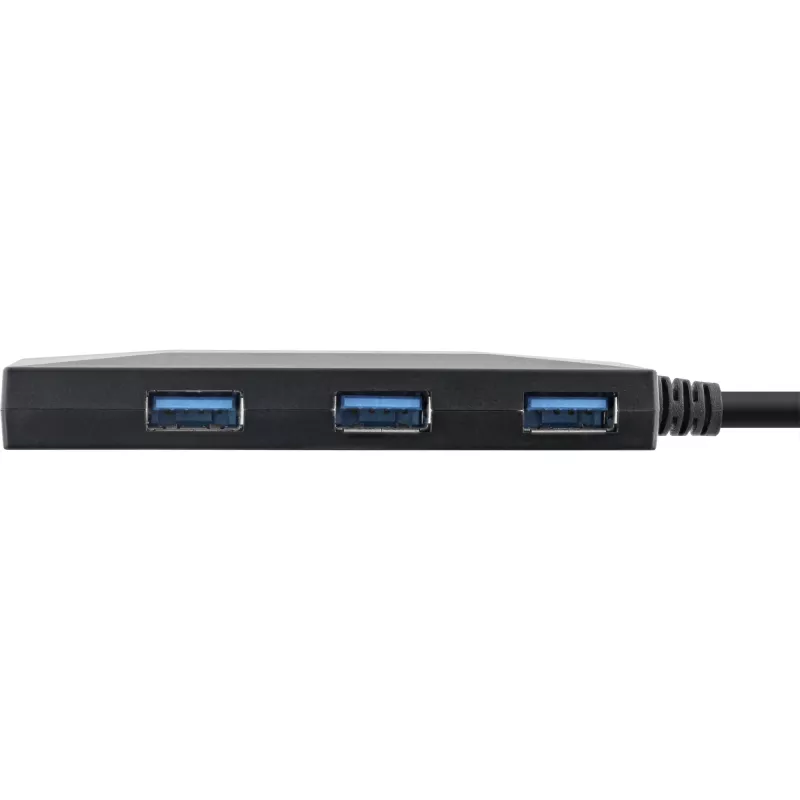 InLine USB 3.2 Gen.1 hub, USB-C na 2 porty USB-C a 3 porty USB-A, bez napájacieho zdroja