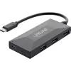 InLine USB 3.2 Gen.1 hub, USB-C na 2 porty USB-C a 3 porty USB-A, bez napájacieho zdroja