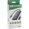 InLine USB 3.2 Gen.1 hub, USB-C na 2 porty USB-C a 3 porty USB-A, bez napájacieho zdroja