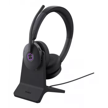 On-Ear headset Yealink BH74 Teams USB-C/A so stojanom — Microsoft Teams, jednostranný, káblový