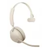 Jabra Evolve2 65 UC Mono 26599-889-898 headset, na uši, konvertibilný, USB-C, béžový