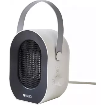 Elektrický teplovzdušný ventilátor NABO HT 650 650 W interiér biely