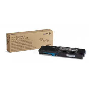 Xerox Genuine Phaser™ 6600, WorkCentre™ 6605 azúrová tonerová kazeta