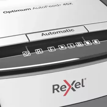 Rexel Optimum AutoFeed 45X automatická skartovačka s časticovým rezom P4
