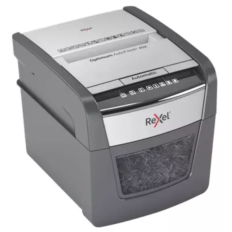 Rexel Optimum AutoFeed 45X automatická skartovačka s časticovým rezom P4