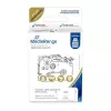 Plastová páska do kazety MediaRange TZ-251 24 mm 8 m čierna na bielom