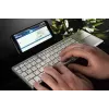 MediaRange MROS133 Office Bluetooth QWERTZ nemecká švajčiarska strieborná
